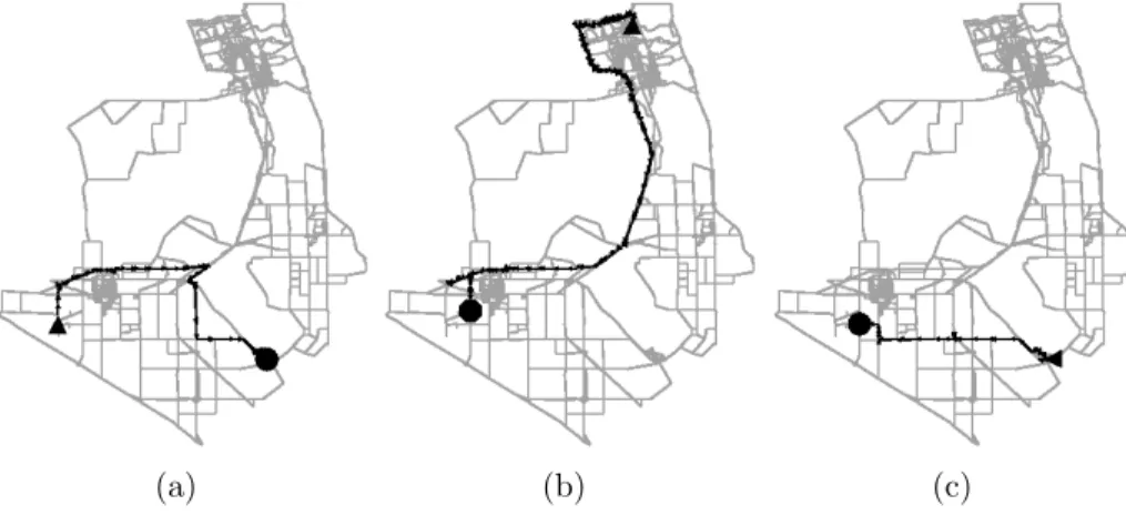 Figure 3.11: Hot routes in San Joaquin data map
