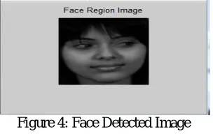 Figure 4: Face Detected Image  