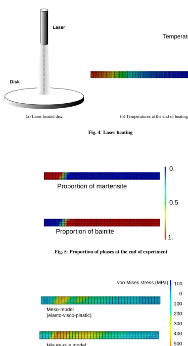 Fig. 5: Proportion of phases at the end of experiment