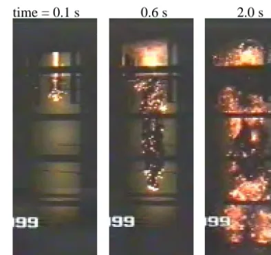 Fig. 3: Measured and calculated pressure in PM13