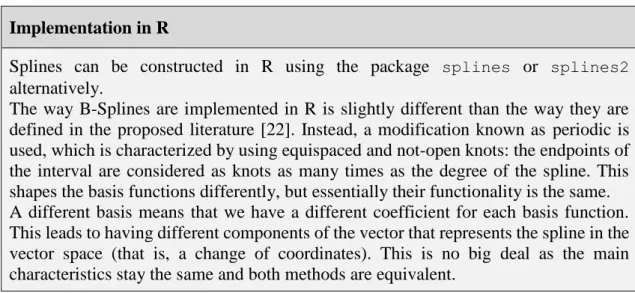 Table 3.4 summarizes the main characteristics of both methods considered above. 