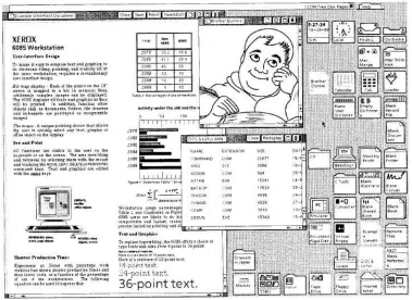 Figure 1: The Xerox Star interface. 