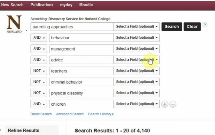 Figure 4: screen shot from C5 search [1]. 