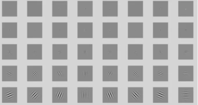 Figure 2. Gabor Kernels 
