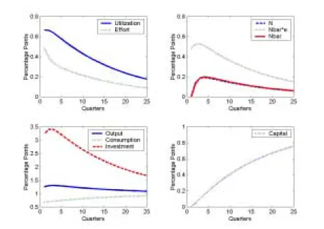 Figure 1: Productivity shock
