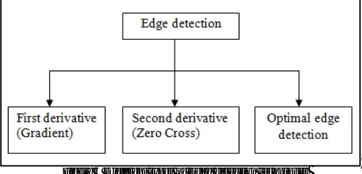 Figure 3 Different types of Edge detection techniques 