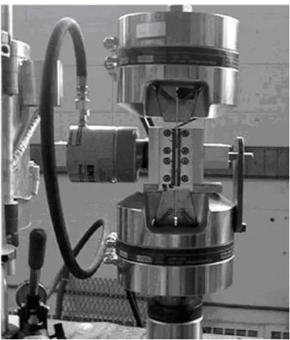 Figure 2.17 Schematic of the cyclic tension-compression device developed by Boger et al