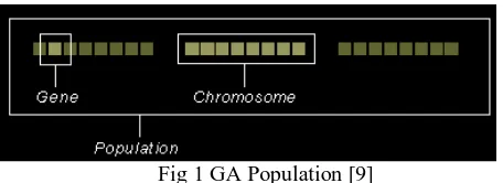 Fig 1 GA Population [9]  