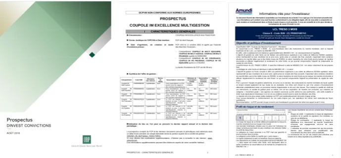 Figure 1: Random pages from the investment document data set. We observe that the title organization and, ingeneral, the layout is complex.