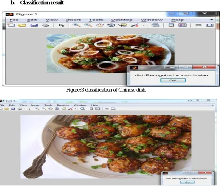 Figure:3 classification of Chinese dish.  