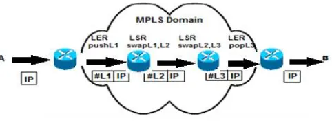 Figure 6: MPLS Forwarding  
