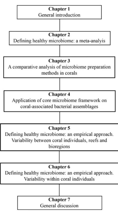 Figure 1-1: Diagram of thesis structure. 