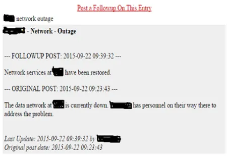 Figure 5.1 An example of poor postmortem documentation
