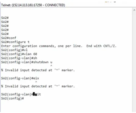 Figure 5.12 Rejected Mistyping.
