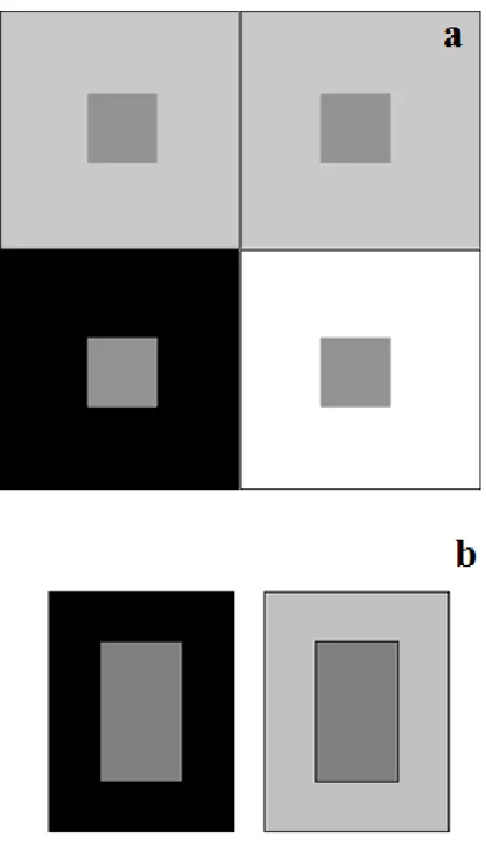 Figure 6. Simultaneous contrast in lightness. 