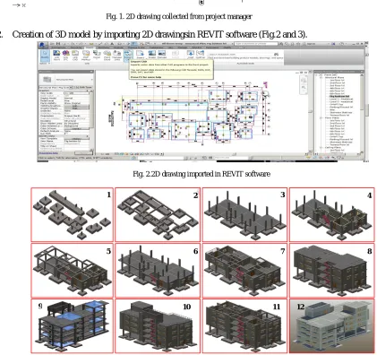 Fig. 1. 2D drawing collected from project manager  
