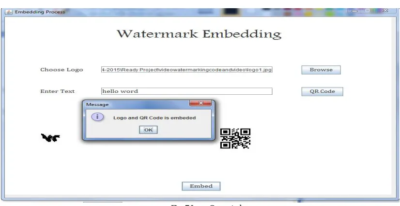 Fig. 6 . Apply Watermarking .   