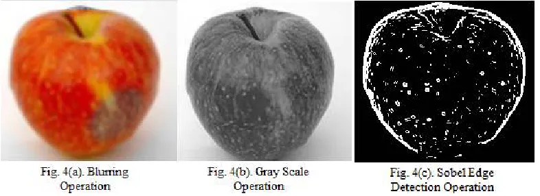 Figure 4. All background separation operations. 