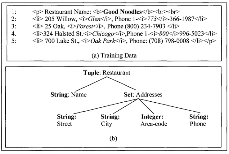 Figure-14: (a) Training data blocks, (b) Logical presentation. 