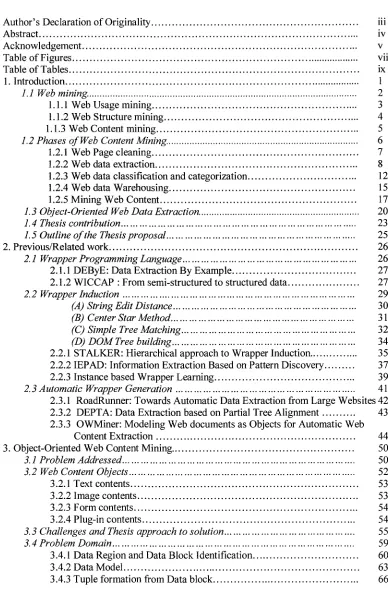 Table of Figures Table of Tables 1. Introduction 