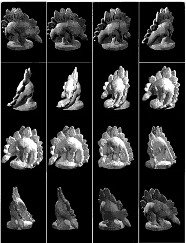 Figure 3-4. DinoSparseRing dataset images. 