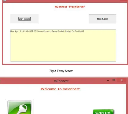 Fig 2. Proxy Server   