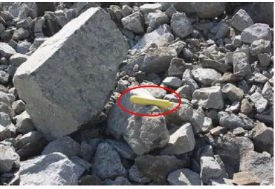 Fig. 2.5 Rock fill used in an underground mine in Queensland, Australia 