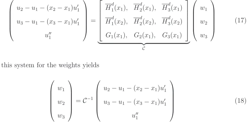 Figure 5 concerning the conversion matrix C shows a signiﬁcant improvement in the condition
