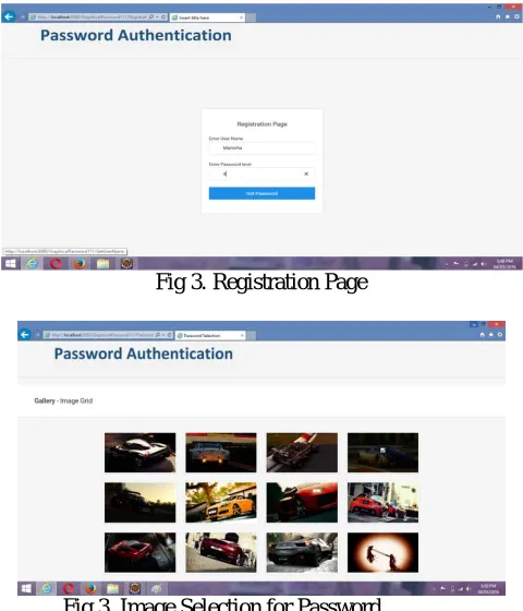 Fig 3. Registration Page  