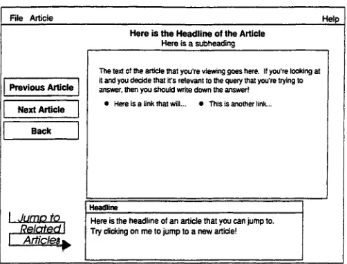 Figure 2: The interface of the evaluation system. 