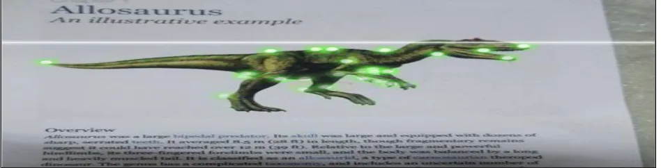 Figure 6: Augmented view retrieved from cloud 