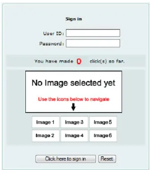 Figure  ‎ 4.1: Illustration of the HybridPass sign-in form. 
