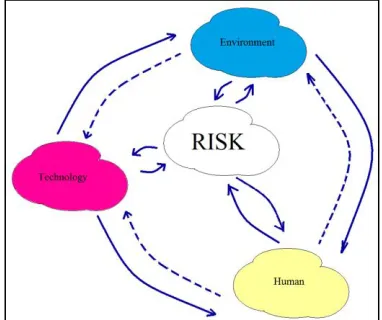 Figure 3. Conceptual Description of the Interaction between Human/Technology/Environment  