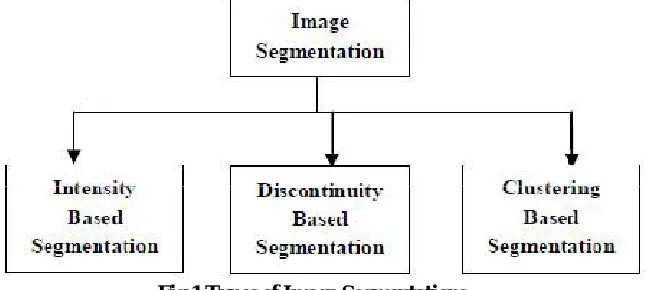 Fig 1 Types of Image Segmentations  