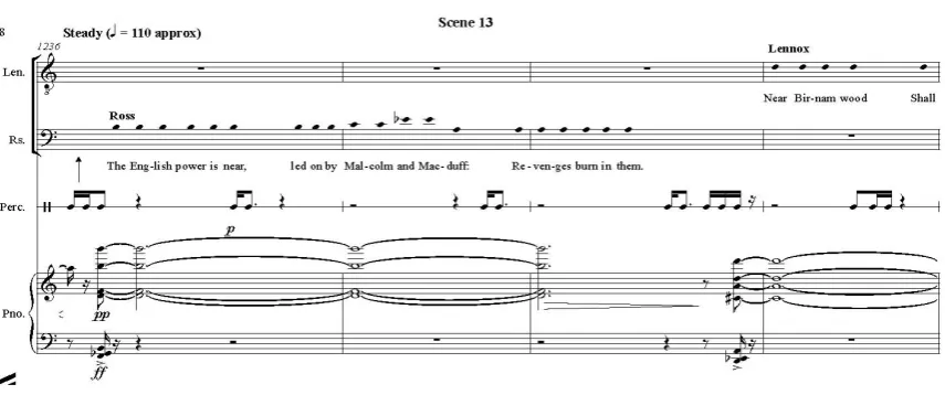 Fig. 2.6 Macbeth second battle scenes 