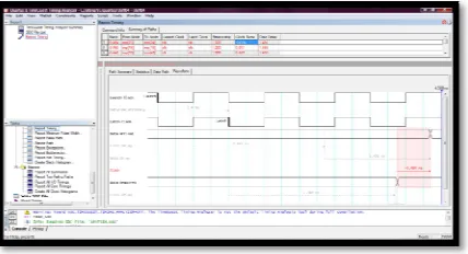 Fig. 9. Technology mapping (Post mapping) for 64 – bit shift register 