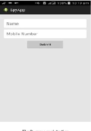 Fig 3: game registration 