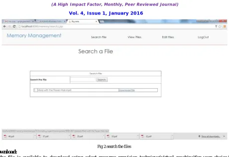 Fig 3:select resource provision to download the files   