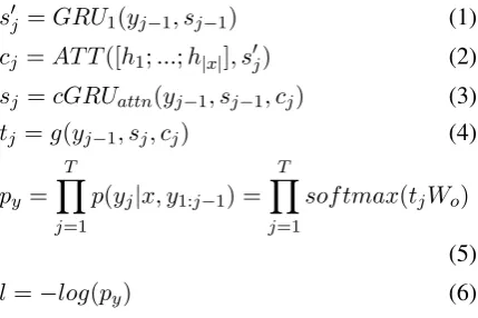 Figure 1: Source and target representation of syntactic information in syntax-aware NMT.