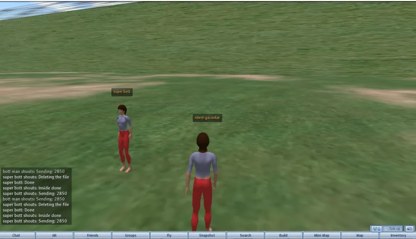 Figure 4.1: Sending messages and receiving acknowledgements