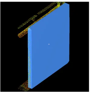 Figure 4.21 Extruded Patch of Wall 