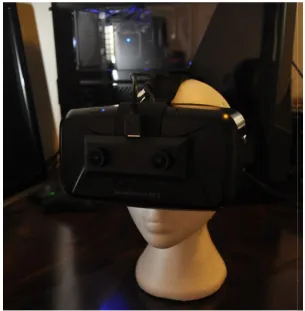 Figure 16: OVRVision Pro mounted on the DK2.0 