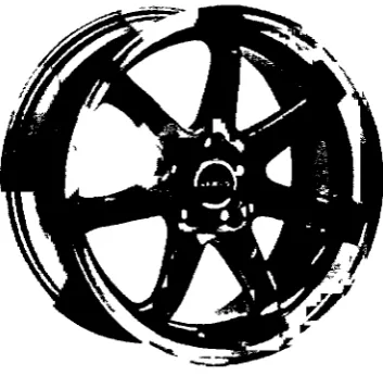 Figure 2.2. A typical single piece road wheel. 