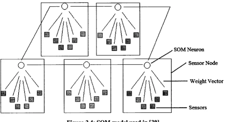 Figure 2.4: SOM model used in [30]