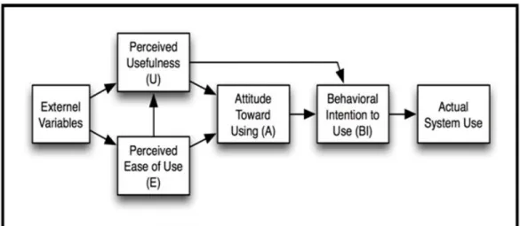 Figure 4. Technology Acceptance Model (Davis, 1989) 