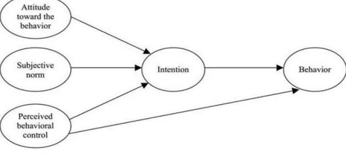 Figure 2.1: Theory of Planned Behaviour Theory (Azjen, 1991) 