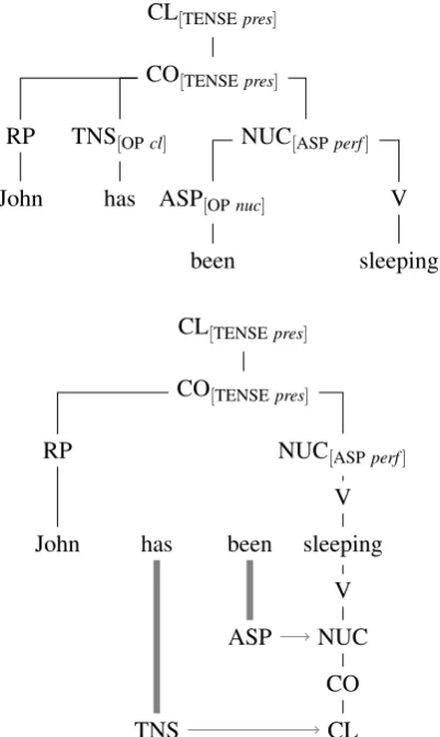 Figure 11: Derived tree for (6)
