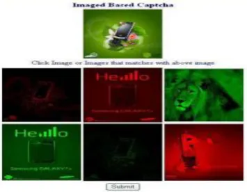 Fig 4: Multi Modal Captcha 