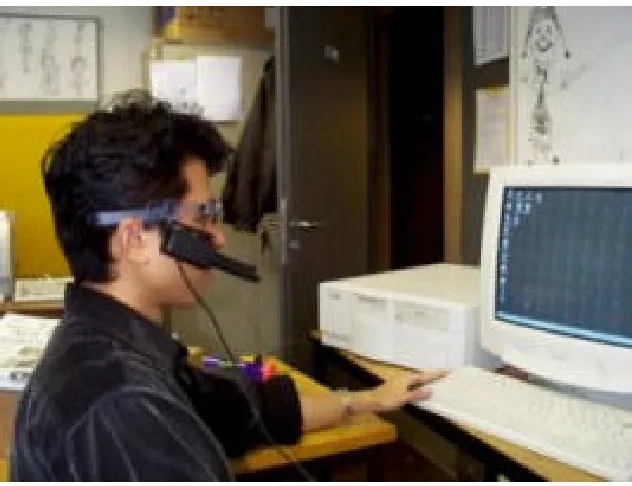 Figure 1.3: The low-cost, non-intrusive eye-tracker from Vision Control Systems