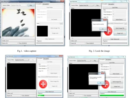 Fig. 3. Video watermark 
